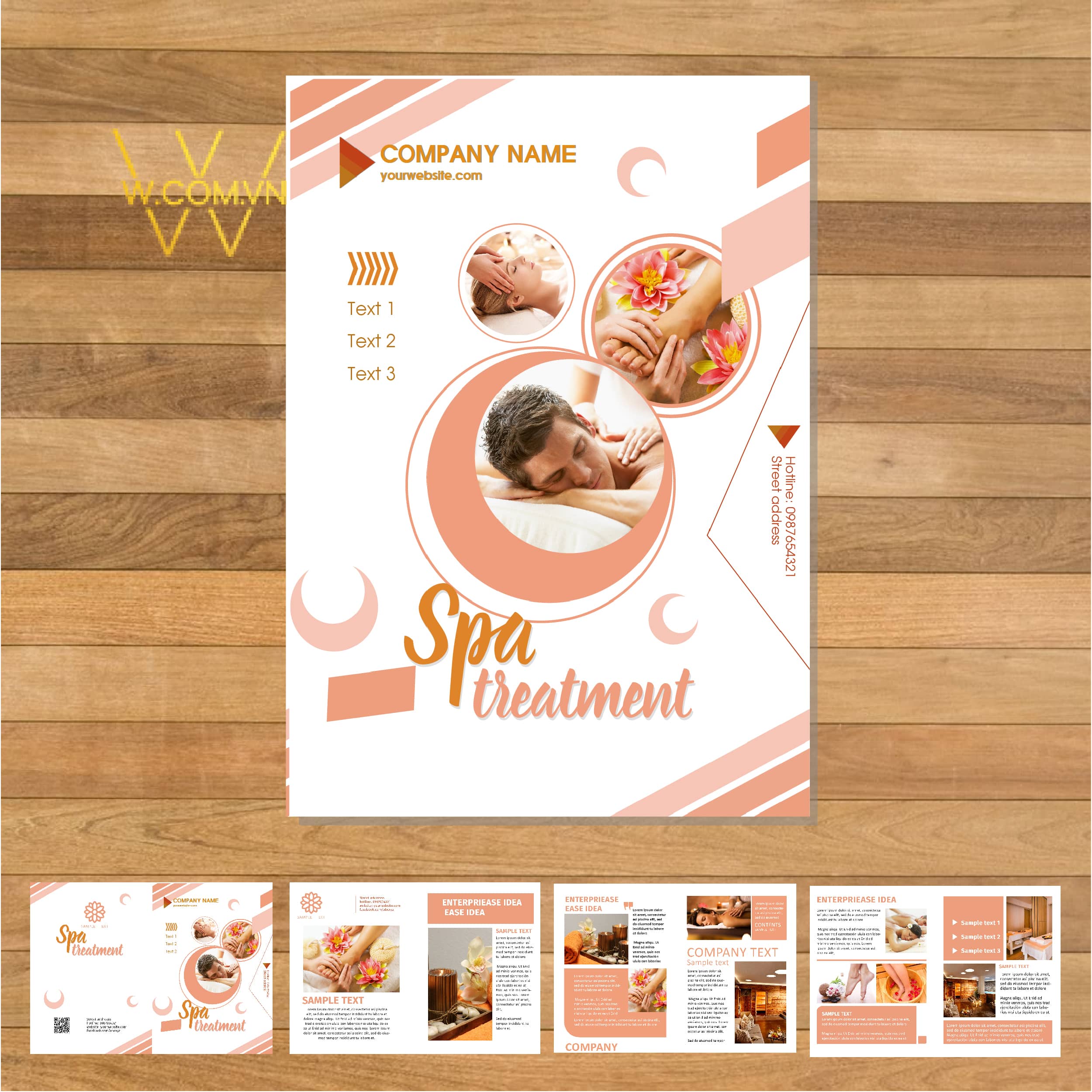 Brochure 27122018001 - Thiết kế brochure Spa