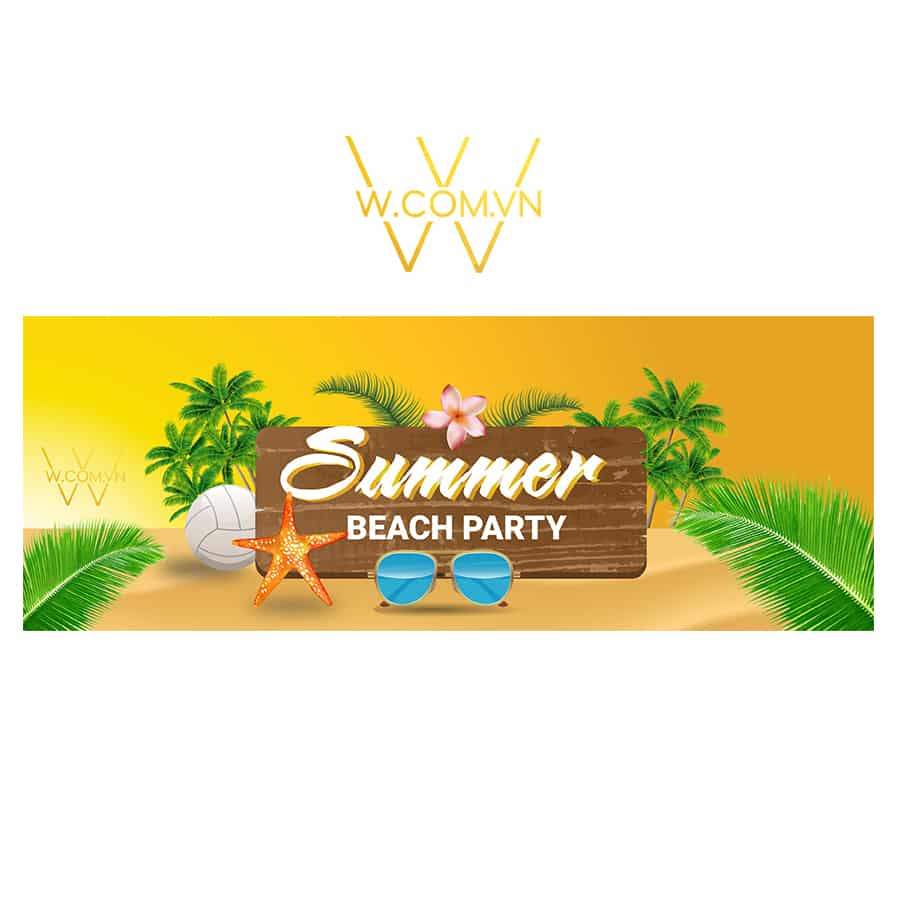 COVER23012019003- Thiết kế Cover Summer Beach Party
