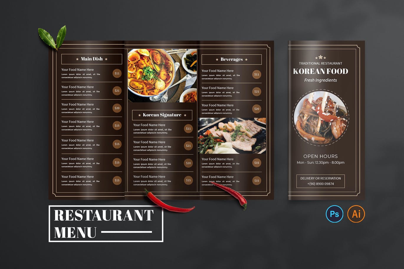 Menu nhà hàng Hàn Quốc-MN20042021-011